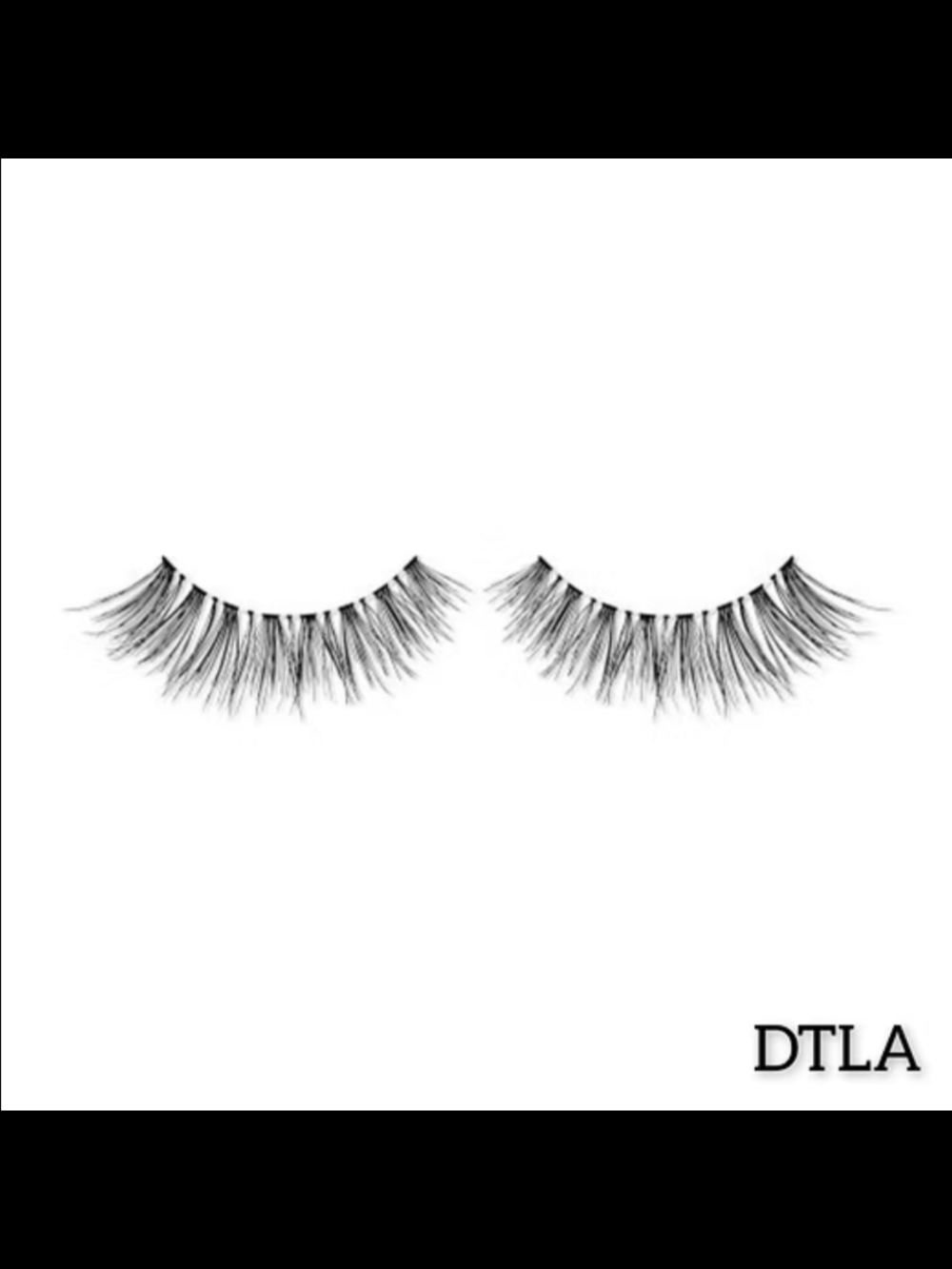 Morphe Black Wispy False Lashes - DTLA style NEW